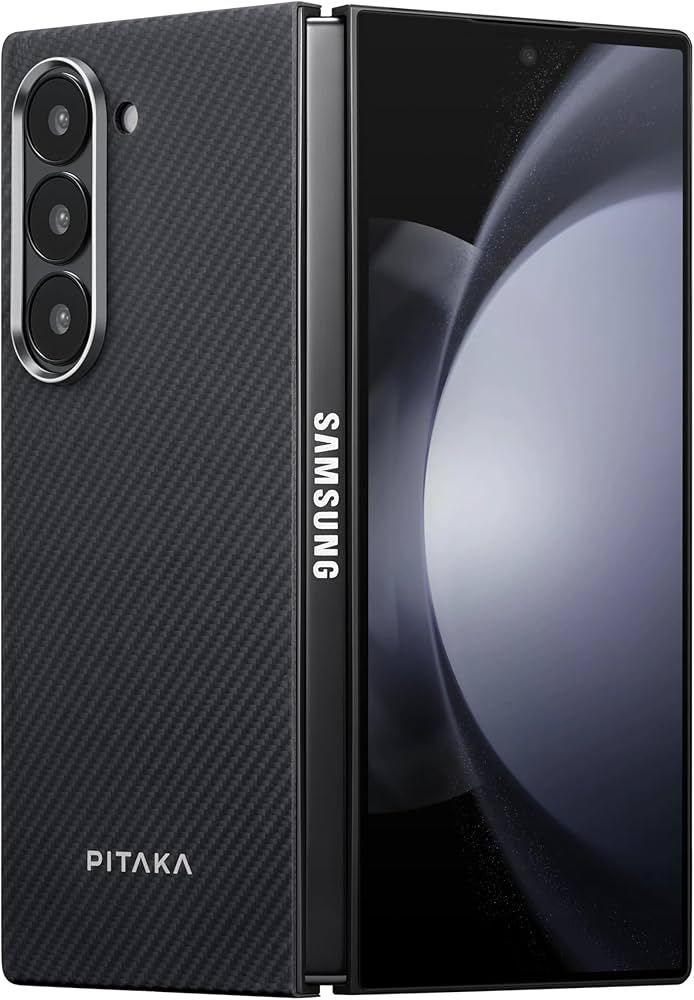 Galaxy Z Fold6　PITAKA　MagEZ Case 5付き Amazon.com: Pitaka MagEZ Case 5 for Z Fold6, Sunset - Slim & Light